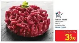 METRO Tartare - haché offre