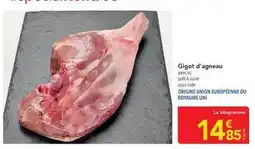 METRO Gigot d'agneau offre