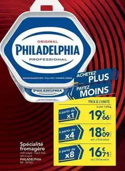 METRO Philadelphia - specialite fromagere offre