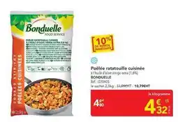 METRO Bonduelle - poêlée ratatouille cuisinée offre