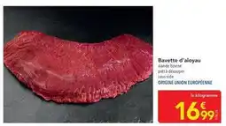 METRO Bavette d'aloyau offre