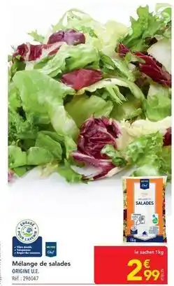 METRO Chef - mélange de salades offre