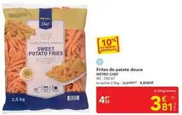 METRO Metro - frites de patate douce offre