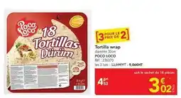 METRO Poco loco - tortilla wrap offre