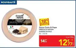 METRO Sauce cacio & pepe offre