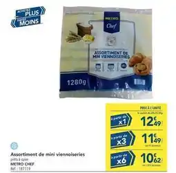 METRO Metro - assortiment de mini viennoiseries offre
