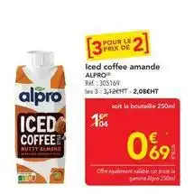 METRO Alpro - iced coffee amande offre