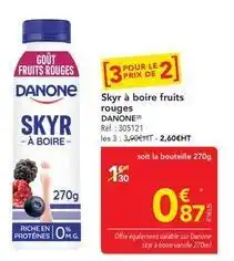 METRO Danone - skyr a boire fruits rouges offre