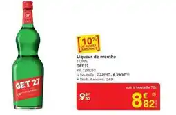 METRO Get - liqueur de menthe offre