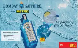 METRO Metro - le parfait gin & tonic offre