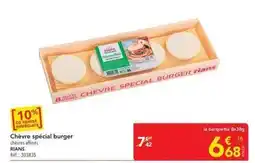 METRO Rians - chèvre spécial burger offre