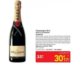 METRO Moet & chandon - champagne brut impérial offre