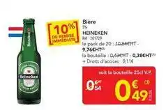 METRO Heineken - bière offre