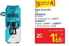 METRO Brewdog - bière punk ipa offre