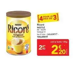 METRO Nestlé - ricore offre