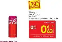 METRO Coca cola - cherry offre