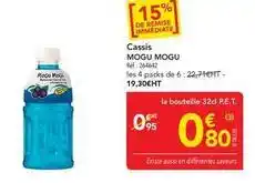 METRO Mogu mogu - cassis offre