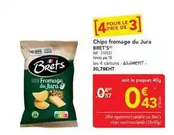 METRO Brets - chips fromage du jura offre