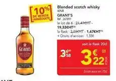 METRO Grant's - blended scotch whisky offre
