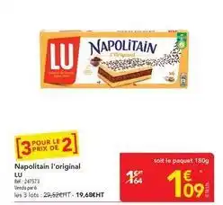 METRO Lu - napolitain l'original offre