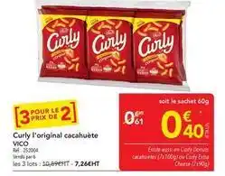 METRO Vico - curly l'original cacahuète offre