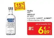 METRO Absolut - vodka offre
