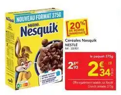 METRO Nestlé - céréales nesquik offre
