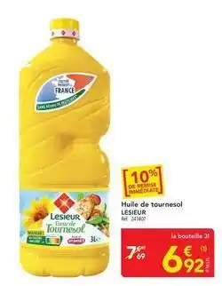 METRO Lesieur - huile de tournesol offre
