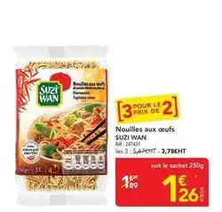 METRO Suzi wan - nouilles aux oeufs offre