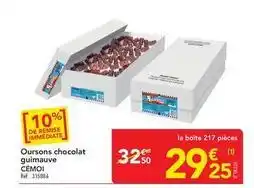 METRO Oursons chocolat guimauve offre