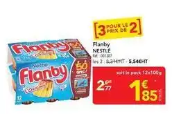 METRO Nestlé - flanby offre