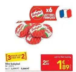 METRO Babybel - mini offre