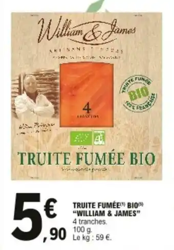 E.Leclerc Truite fumée bio offre