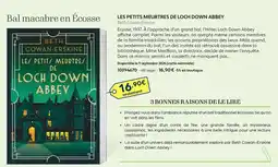 France Loisirs Beth Cowan-Erskine Les petits meurtres de Loch Down Abbey offre
