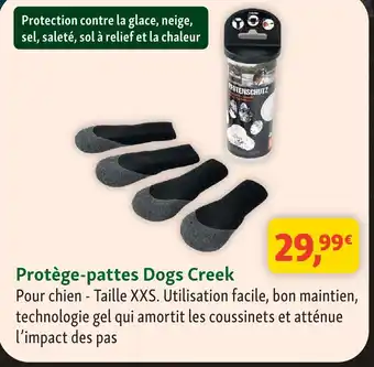 Dogs creek protège-pattes