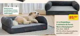 Maxi Zoo More lifestylepets lit orthopédique à mémoire de forme offre