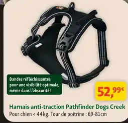 Maxi Zoo Dogs creek harnais anti-traction pathfinder offre