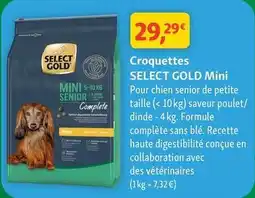 Maxi Zoo Select gold - croquettes mini offre