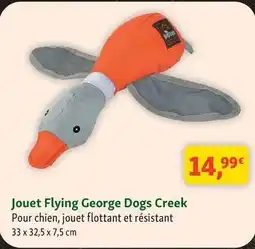 Maxi Zoo Dogs creek - jouet flying george offre