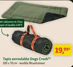 Maxi Zoo Dogs creek - tapis enroulable offre