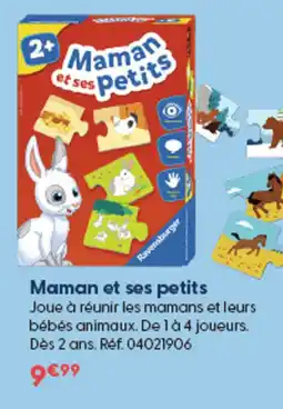 La Grande Récré Ravensburger Maman et ses petits offre