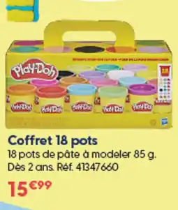 La Grande Récré Play-Doh Coffret 18 pots offre