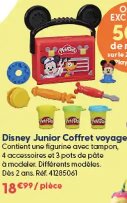 La Grande Récré Play-Doh Disney Junior Coffret voyage offre