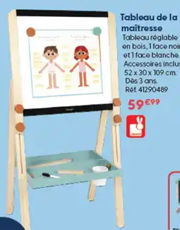 La Grande Récré Jared Tableau de la maîtresse offre