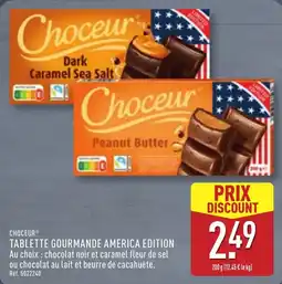 ALDI Choceur TABLETTE GOURMANDE AMERICA EDITION offre