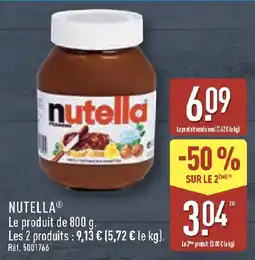 ALDI Nutella offre