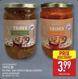 ALDI LES LÉGENDAIRES TRIPES offre