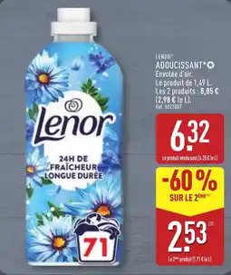 ALDI Lenor Adoucissant offre