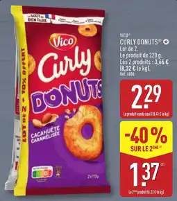 ALDI Vico Curly Donuts offre