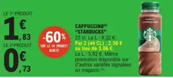 STARBUCKS Cappuccino